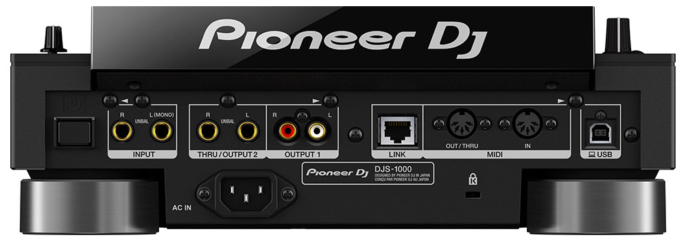 Pioneer DJS-1000 rear